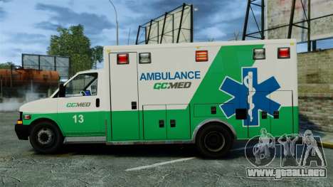 Brute GQ Med Ambulance [ELS] para GTA 4