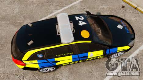 Vauxhall Insignia Sports Tourer Police [ELS] para GTA 4