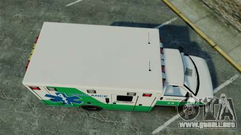 Brute GQ Med Ambulance [ELS] para GTA 4