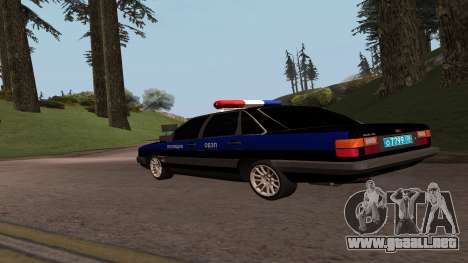 Audi 100, la Policía ОБЭП para GTA San Andreas