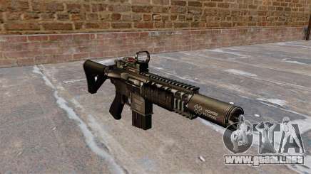 Automático carabina M4A1 SEAL de la Marina para GTA 4