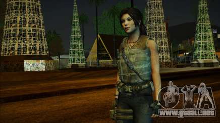 Tomb Raider Lara Croft Guerilla Outfit para GTA San Andreas