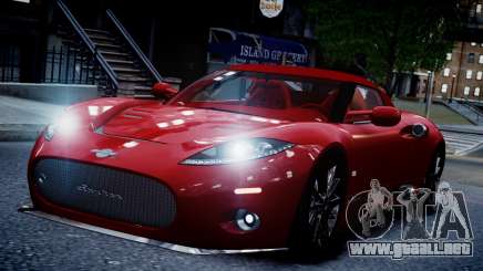 Spyker C8 Aileron Spyder v2.0 para GTA 4