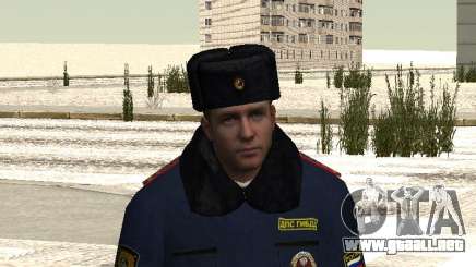 Pak agentes de la policía en el invierno uniformes para GTA San Andreas
