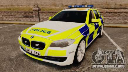 BMW 530d Touring Lancashire Police [ELS] para GTA 4