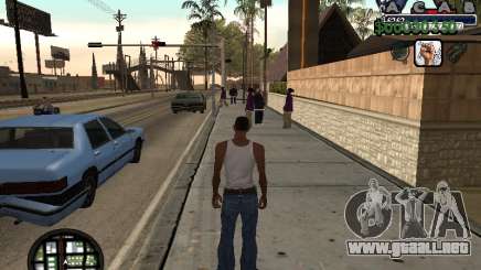 C-Hud Woozie Tawer para GTA San Andreas