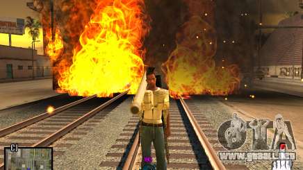 C-HUD Crime Ghetto para GTA San Andreas