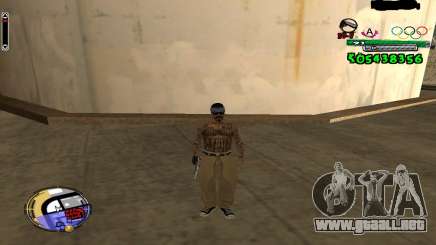 C-HUD By Fedya para GTA San Andreas