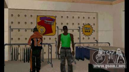 El verde y el Violeta Mike para GTA San Andreas