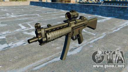 Subfusil MP5 RIS Nom900a para GTA 4