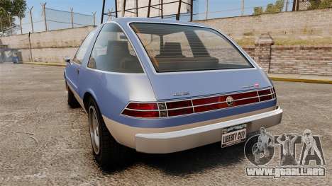 Declasse Rhapsody para GTA 4