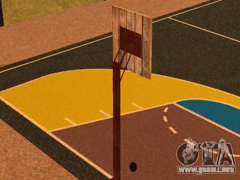 Nueva cancha de baloncesto para GTA San Andreas