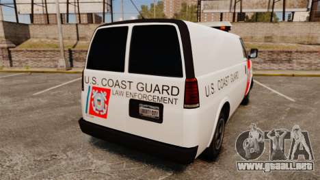 Vapid Speedo U.S. Coast Guard para GTA 4