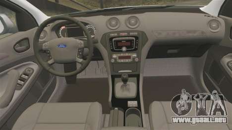 Ford Mondeo IV Wagon Police Nationale [ELS] para GTA 4