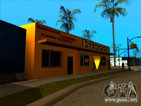 La nueva textura de la tienda Binco en LS para GTA San Andreas