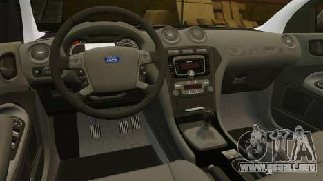 Ford Mondeo Croatian Police [ELS] para GTA 4