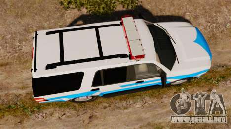 Ford Expedition Japanese Police SSV v2.5F [ELS] para GTA 4