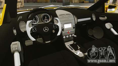 Mercedes-Benz SLK 55 AMG 2014 v1.4 para GTA 4