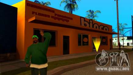 La nueva textura de la tienda Binco en LS para GTA San Andreas