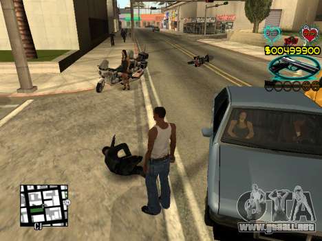 C-HUD Guns para GTA San Andreas