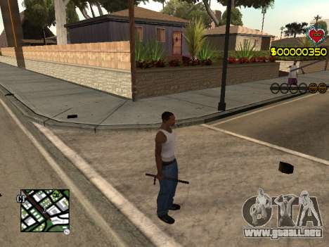 C-HUD Guns para GTA San Andreas