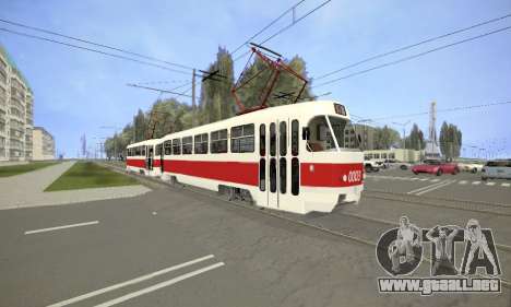 Tatra T3SU para GTA San Andreas