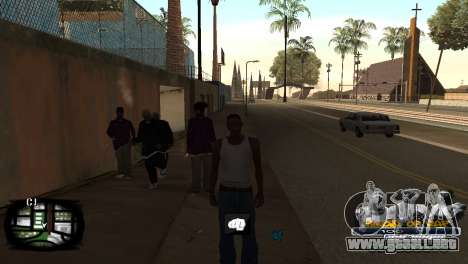 C-HUD Kings of Rap para GTA San Andreas