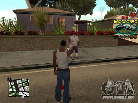 C-HUD Guns para GTA San Andreas