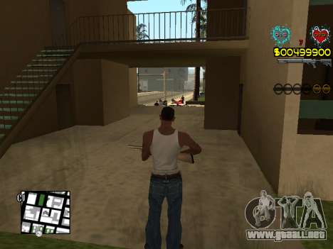 C-HUD Guns para GTA San Andreas