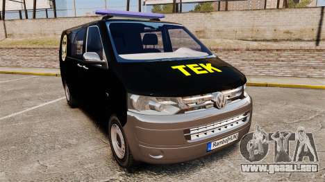 Volkswagen Transporter T5 Hungarian TEK [ELS] para GTA 4