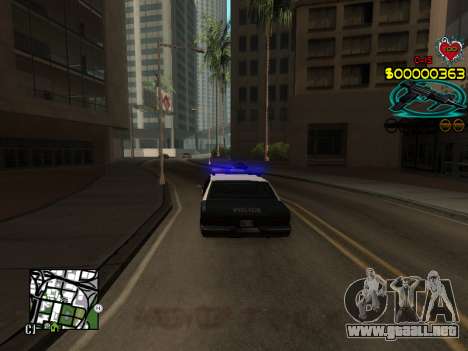 C-HUD Guns para GTA San Andreas