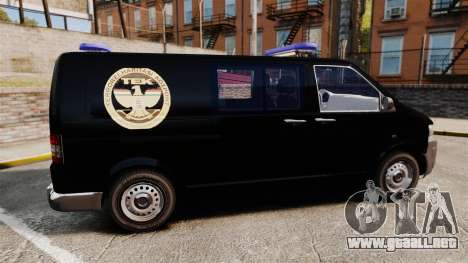 Volkswagen Transporter T5 Hungarian TEK [ELS] para GTA 4