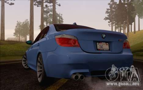 BMW M5 E60 2009 para GTA San Andreas