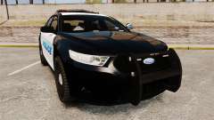 Ford Taurus Police Interceptor 2013 [ELS] para GTA 4