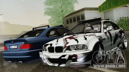BMW M3 E46 Camo para GTA San Andreas