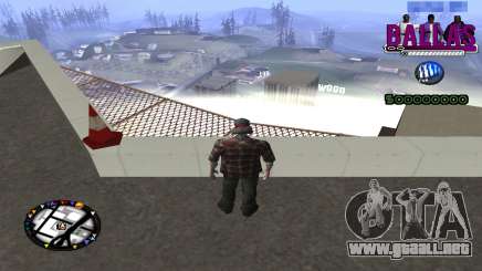 C-HUD Ballas Gang para GTA San Andreas