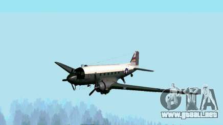 C-47 Dakota de la USAF para GTA San Andreas