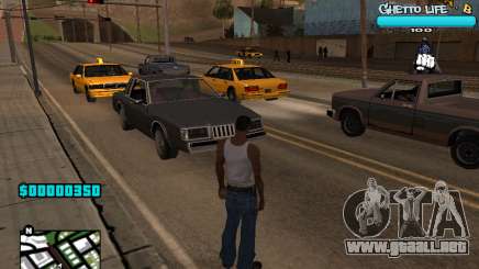 C-HUD new A.C.A.B para GTA San Andreas