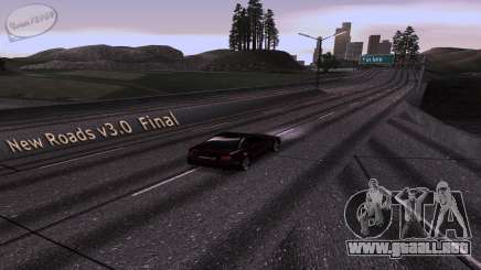 New Roads v3.0 Final para GTA San Andreas