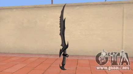 La espada de Skyrim para GTA San Andreas