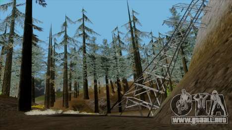 El denso bosque v2 para GTA San Andreas