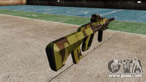 Автомат Steyr AUG-A3 Óptica Woodland para GTA 4