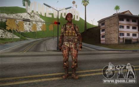U.S. Soldier v2 para GTA San Andreas