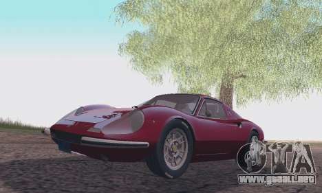 Ferrari Dino 246 GTS Coupe para GTA San Andreas
