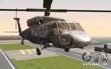 UH-60 Blackhawk para GTA San Andreas