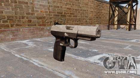 Pistola FN Five seveN Camo ACU para GTA 4
