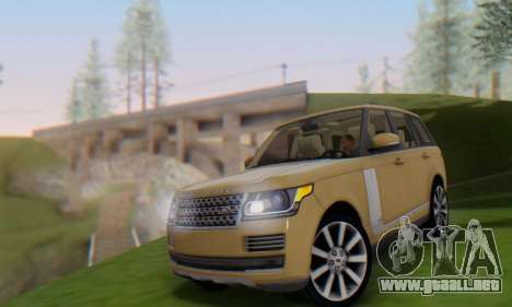 Range Rover Vogue 2014 V1.0 SA Plate para GTA San Andreas