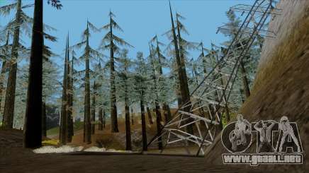 El denso bosque v2 para GTA San Andreas