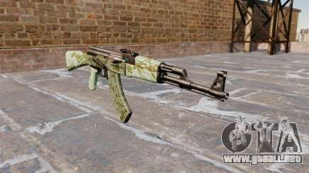 El AK-47 Verde camo para GTA 4