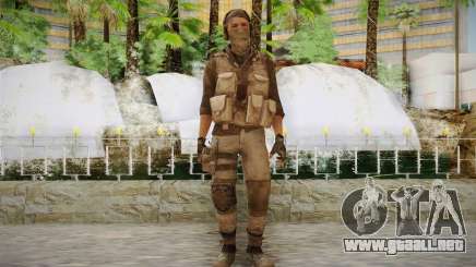 Mercenario en la armadura (COD MW3) para GTA San Andreas